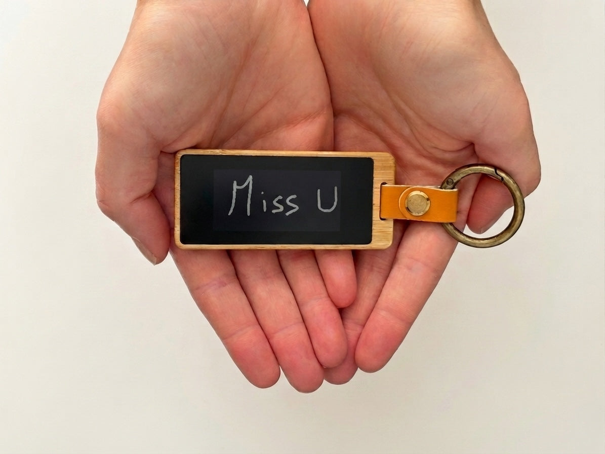 Front of KEEP displaying a note